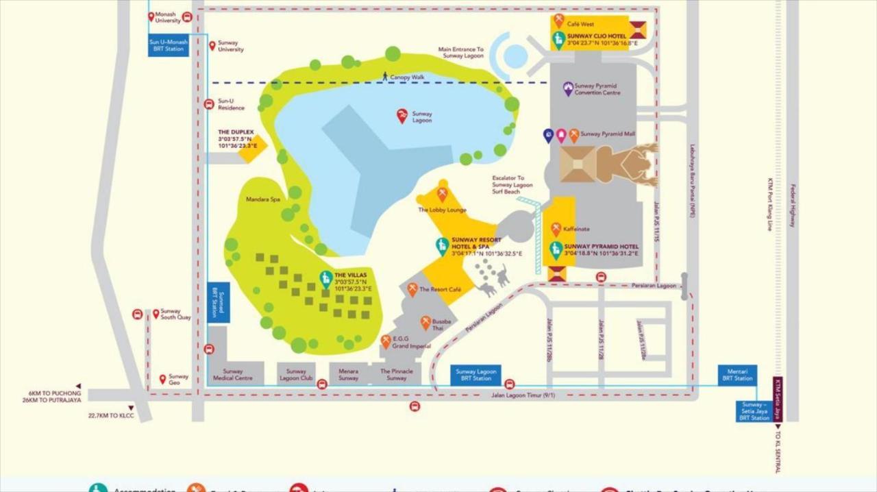 Resort Suites By Landmark At Bandar Sunway Sunway Lagoon Kampong Penaga  외부 사진